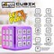 Power Your Fun Cubik LED Flashing Cube Memory Game - Metallic Pink/Purple